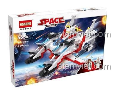 Hộp đồ chơi lắp ghép HSANHE 6656 Tàu Chiến Vũ Trụ Mẫu Hạm Archangel, bộ xếp hình chất lượng cao cho bé trai 6 tuổi, giá tiết kiệm