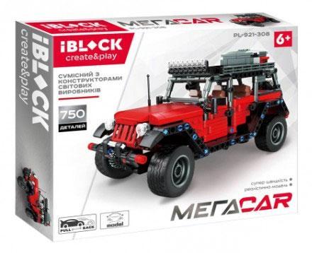 Bộ lắp ráp iBlock PL-921-308 Xe Jeep Wrangler Rubicon, đồ chơi mô hình xe Jeep địa hình cho bé trai 6 tuổi, chất lượng cao, giá tốt.