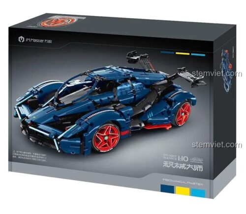 Hộp sản phẩm bộ lắp ráp Lamborghini V12 Vision Gran Turismo IM.Master 9807, đồ chơi mô hình 1947 chi tiết cho bé trai 14 tuổi, giá tiết kiệm.