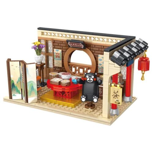 Bộ lắp ghép Quán Trà Sáng Kumamon Inbrixx 880012, mô hình quán trà sáng phong cách Nhật Bản chi tiết cao, phù hợp bé trai bé gái 6 tuổi, giá tốt.