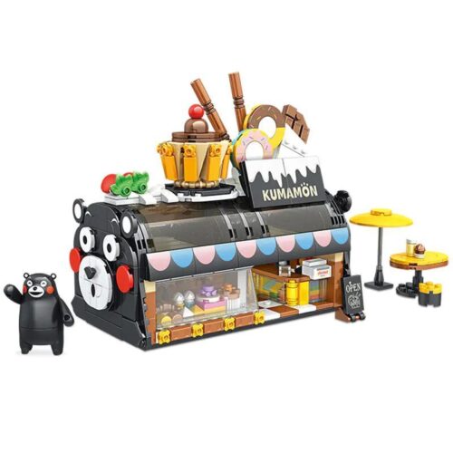 bộ lắp ghép Cửa Hàng Bánh Ngọt Kumamon inbrixx 880016 giá tốt cho bé gái 6 tuổi