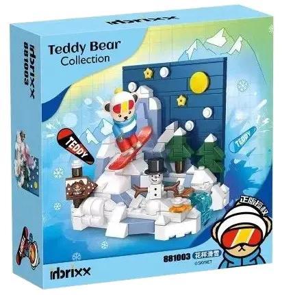 Bộ lắp ghép Gấu Teddy Trượt Tuyết inbrixx 881003 đáng yêu, phù hợp cho bé gái 6 tuổi, giá tốt.
