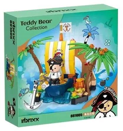 bộ lắp ghép Gấu Teddy Phiêu Lưu Đảo Hải Tặc inbrixx 881005 giá tốt cho bé trai 6 tuổi