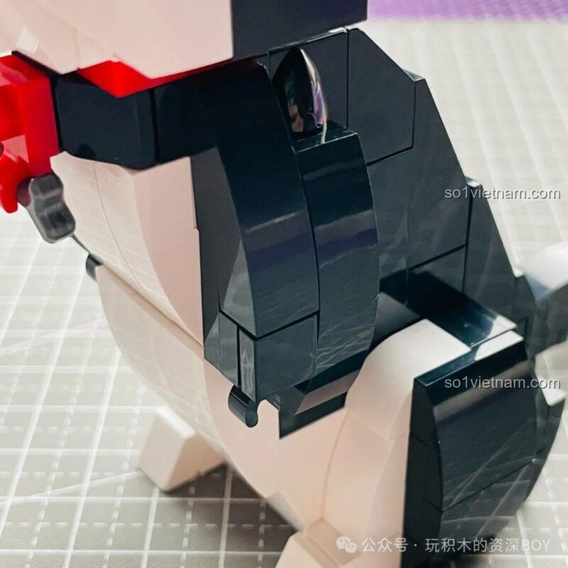 Mô hình chó Husky JAKI JK8130 đã hoàn thành, bộ lắp ghép Chó Schnauzer và Husky, đồ chơi lắp ráp Cặp đôi chó Schnauzer và Husky, giá hời.