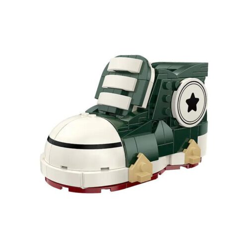 bộ lắp ghép Mô hình Giày Sneaker Xanh Xích Đạo JAKI JK8203 giá tốt cho bé trai 8 tuổi