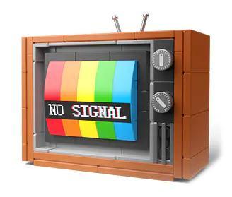 Hình ảnh mô hình TV màu cổ điển thập niên 1970 JAKI JK8210, một bộ lắp ghép TV màu cổ điển giá rẻ, phù hợp cho trẻ 8 tuổi và người lớn yêu thích phong cách retro.