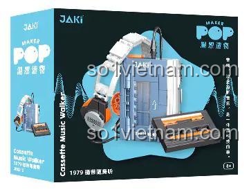 Hộp sản phẩm đồ chơi mô hình Máy nghe nhạc Walkman cổ điển JK8212, món quà sáng tạo cho cả con trai và con gái.