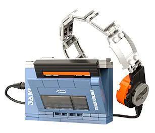 Mô hình chi tiết của bộ lắp ghép Máy Nghe Nhạc Cassette Cầm Tay 1979 JAKI JK8212, phù hợp cho bé 8 tuổi, giá rẻ.