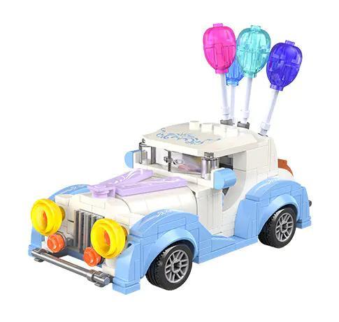 Bộ lắp ghép JAKI JK8308 Xe Cưới Bong Bóng, đồ chơi lắp ráp cho bé gái 8 tuổi, giá tốt, màu sắc tươi sáng, thiết kế độc đáo.