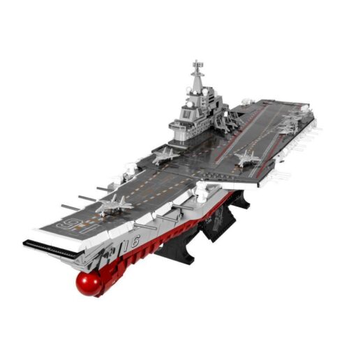 Bộ lắp ghép Jia Zhi SY 0201 Tàu sân bay Liêu Ninh, đồ chơi mô hình quân sự cho bé trai 6 tuổi, chất lượng cao, giá tốt