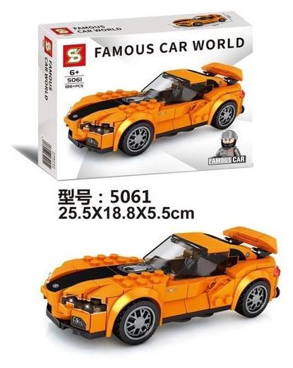 Đồ chơi mô hình JIAZHI SY 5061 Xe Toyota FT-1 với 186 mảnh ghép, chất lượng cao.