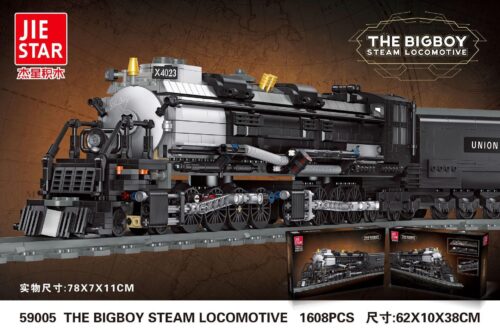 JIESTAR 59005 The Bigboy Steam Locomotive bộ đồ chơi mô hình xe lửa hơi nước