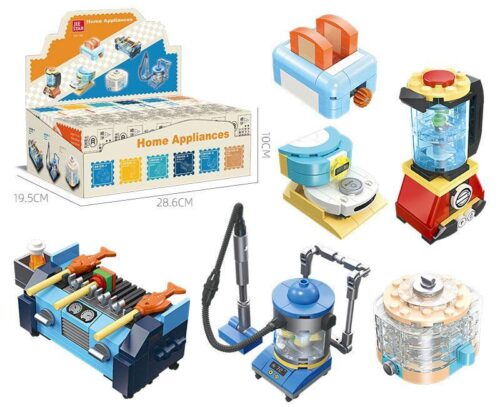 Bộ đồ chơi mô hình gia dụng JIESTAR 58128 hộp sản phẩm, phù hợp cho bé gái 6 tuổi, giá tốt