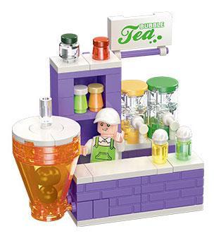 Hộp đồ chơi lắp ráp JIESTAR 58267 Quầy bán trà sữa, quà tặng cho bé gái