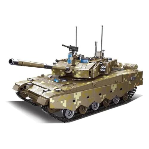 bộ lắp ghép Xe Tăng Chủ Lực ZTZ-99A JIESTAR 61038, mô hình xe tăng quân sự chất lượng cao cho bé trai 8 tuổi, giá tốt