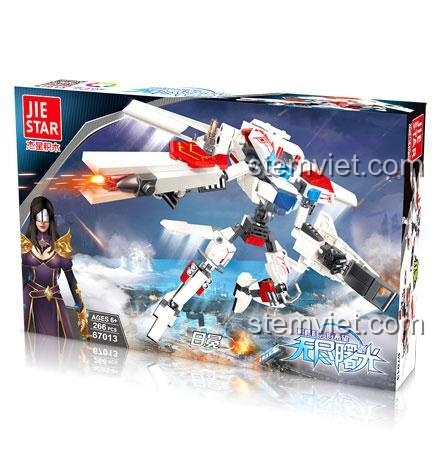 bộ lắp ráp Mecha Corona JIESTAR 67013 cho bé trai 6 tuổi, giá rẻ