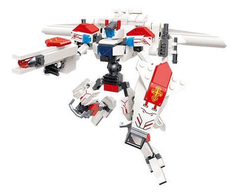 Hộp đồ chơi mô hình JIESTAR 67013 Robot biến hình Corona, 266 mảnh