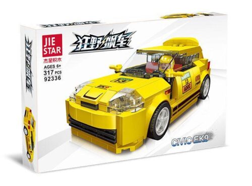 Bộ lắp ghép JIESTAR 92336 Xe Honda Civic EK9, đồ chơi mô hình Xe Honda Civic EK9, mô hình xe đua cho bé trai 6 tuổi, giá tốt