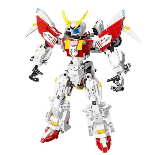 JIESTAR 67031 Robot biến hình Cơ giáp Bùng nổ, 952 chi tiết, Đồ chơi lắp ráp cho bé trai 6 tuổi