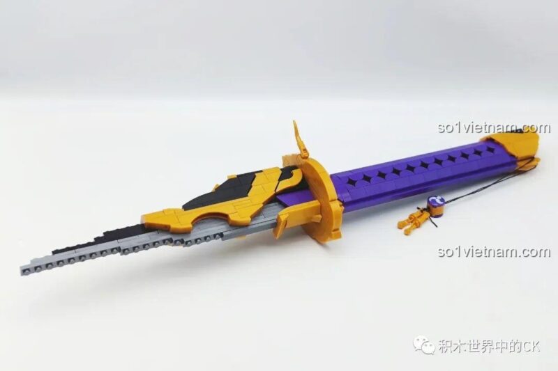 Trưng bày Mô hình Kiếm "Wolf's Gravestone" Genshin Impact JIESTAR 92032
