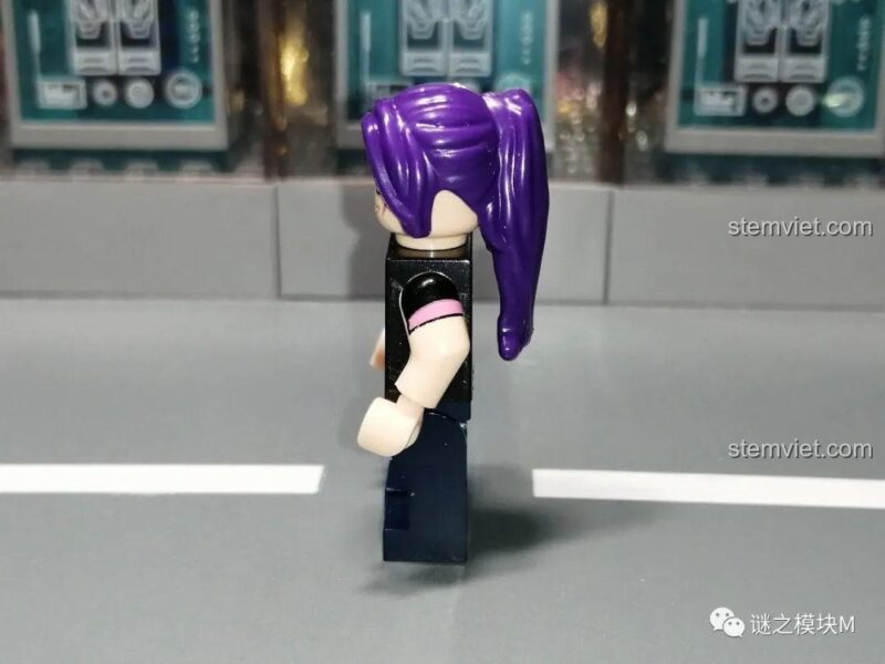 Minifigure El Primo chi tiết từ bộ Brawl Stars JiSi 1701, đồ chơi xếp hình nhân vật game Brawl Stars.