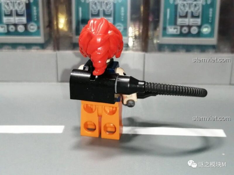 Minifigure Piper chi tiết từ bộ Brawl Stars JiSi 1701, đồ chơi mô hình nhân vật game Brawl Stars.