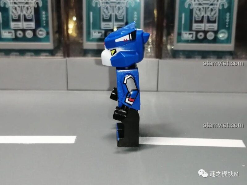 Minifigure Crow Brawl Stars JiSi 1702 với phụ kiện dao, đồ chơi lắp ghép