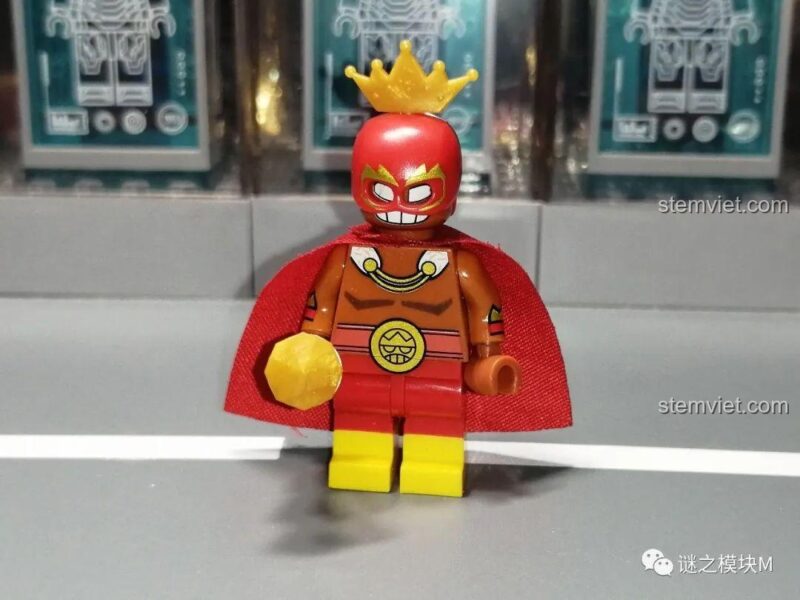 Minifigure El Primo Brawl Stars JiSi 1702, đồ chơi lắp ghép nhân vật game