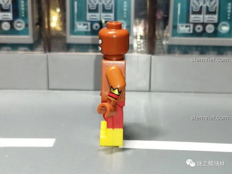 Minifigure Brawl Stars JiSi 1703 nhân vật El Primo, đồ chơi lắp ghép cho bé trai 6 tuổi, chất lượng cao.