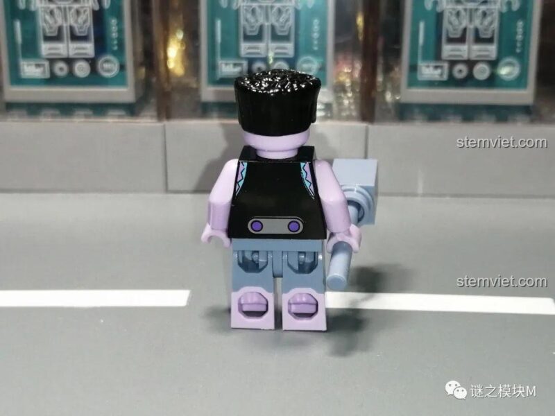 Minifigure Brawl Stars JiSi 1703 nhân vật Frank, đồ chơi lắp ghép cho bé trai 6 tuổi, chất lượng cao.