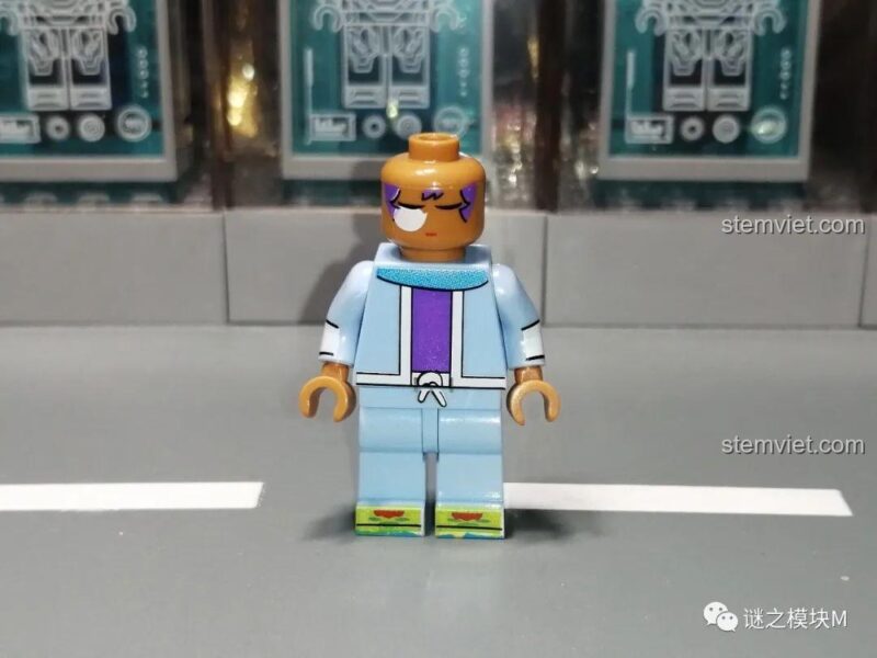 Minifigure Brawl Stars JiSi 1703 nhân vật Frank, đồ chơi lắp ghép cho bé trai 6 tuổi, chất lượng cao.