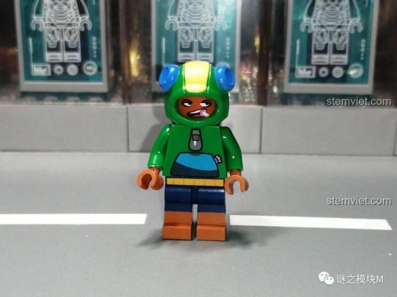 Minifigure Crow Brawl Stars JiSi, đồ chơi mô hình nhân vật Brawl Stars, bộ đồ chơi JiSi 1706