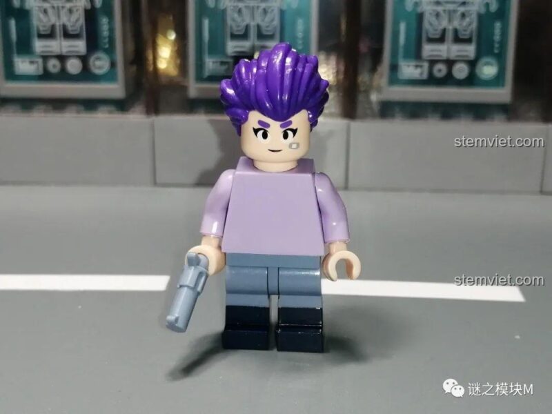 Minifigure El Primo Brawl Stars JiSi, đồ chơi mô hình nhân vật Brawl Stars, bộ đồ chơi JiSi 1706