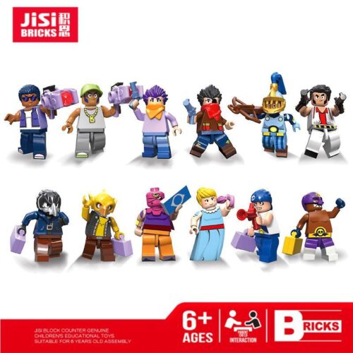 Bộ 12 Nhân Vật BRAWL STARS JISI 1712 - Toàn cảnh