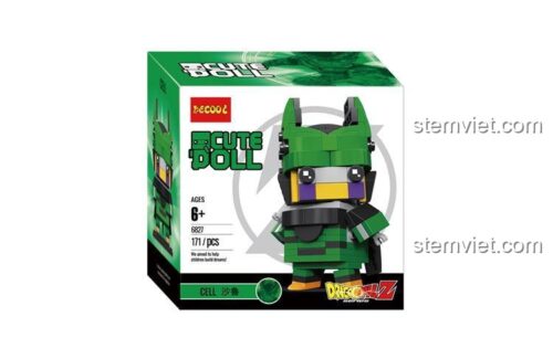 Hộp đồ chơi mô hình Cell Jisi 6827, quà tặng giá rẻ cho fan Dragon Ball Z.