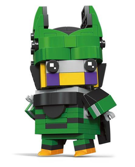 Mô hình lắp ráp Xên Bọ Hung Jisi 6827 phong cách BrickHeadz cho bé trai 6 tuổi.