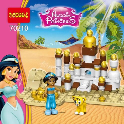 Bộ đồ chơi JiSi 70210 Lâu Đài Công Chúa Jasmine Aladdin 151 mảnh ghép cho bé gái 8 tuổi, giá rẻ, chất lượng cao