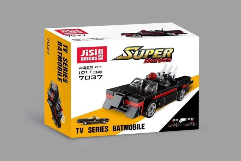 Hộp đồ chơi JISI BRICKS 7037 TV Series Batmobile