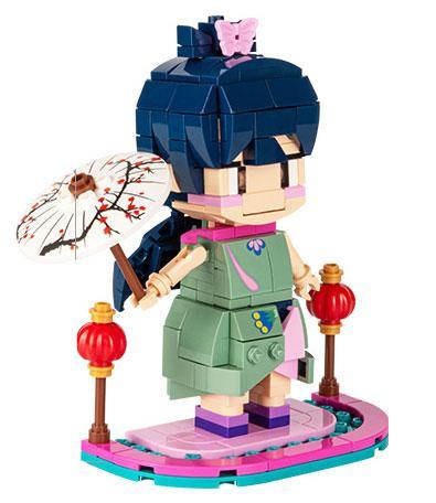 Mô hình lắp ráp Nhân vật Peipei Kalos Blocks 30011 từ bộ Công chúa Âm nhạc Solina, đồ chơi sáng tạo cho bé gái 6 tuổi.