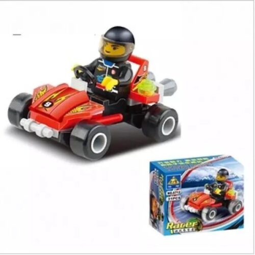 bộ lắp ghép Xe Đua Go-Kart KAZI 6712 giá rẻ, đồ chơi lắp ráp KAZI 6712 cho bé trai 6 tuổi