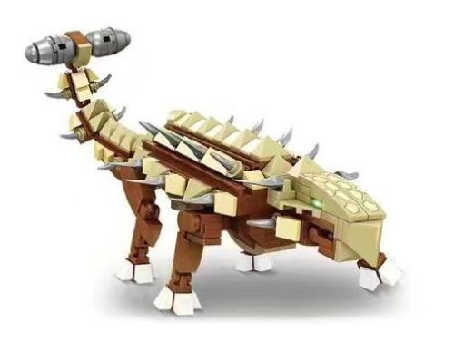 Bộ lắp ghép Khủng Long Giáp Long Ankylosaurus KAZI KS80038 chất lượng cao, đồ chơi mô hình khủng long cho bé trai 6 tuổi, giá tốt.