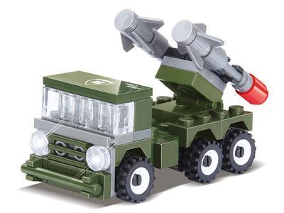 Bộ đồ chơi KAZI KY80004 Xe Tên Lửa Patriot 59 mảnh ghép, đồ chơi mô hình quân sự cho bé trai 6 tuổi, giá tốt.