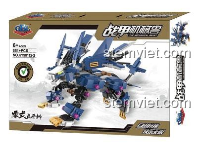 Hộp bộ lắp ghép Chiến Giáp Cơ Khí Linh Thức Trường Nha Sư KAZI KY98112-2, đồ chơi mô hình cho bé trai 6 tuổi, giá rẻ, phát triển tư duy.