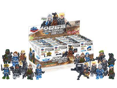 Bộ đồ chơi Minifigure chống khủng bố KAZI KY98508, 16 kiểu lính đặc nhiệm độc đáo, phù hợp cho bé trai 6 tuổi, giá tốt.
