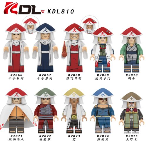 Bộ 10 Mô Hình Nhân Vật Naruto KDL810 - KDL810 - Nhân vật Naruto - Bộ đồ chơi