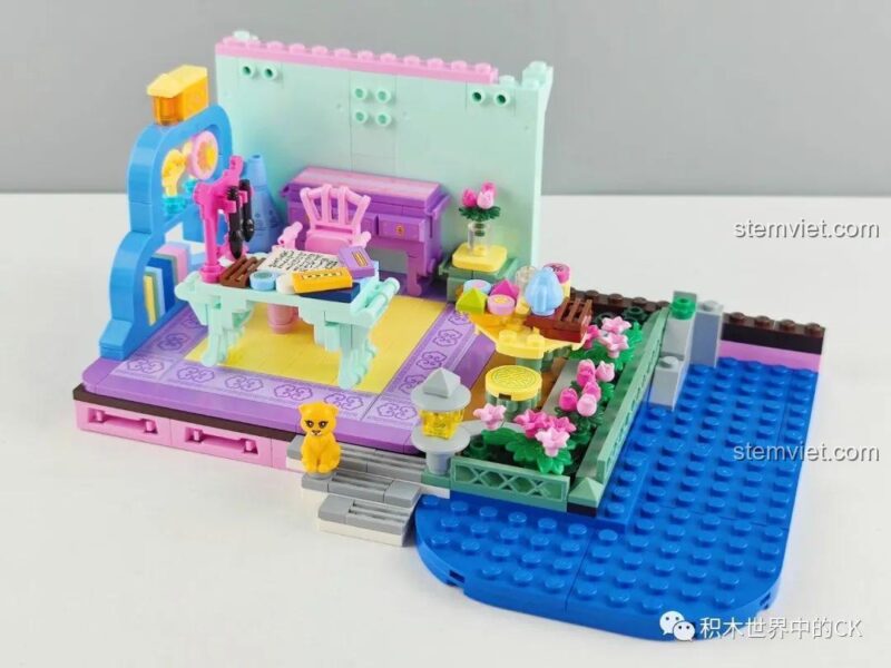 ENLIGHTEN Tứ Nghệ Khuê Các 33017, bước lắp ráp đầu tiên của mô hình