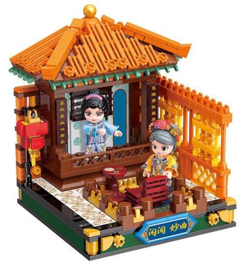 Bộ đồ chơi Cung điện cổ trang Keeppley K10146 Nhàn Văn Diệu Khúc, mô hình cung đình chi tiết tinh xảo cho bé gái 6 tuổi, giá tốt