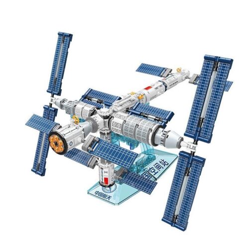 Mô hình hoàn chỉnh bộ lắp ráp Trạm Vũ trụ Thiên Cung Keeppley K10208. Đồ chơi mô hình không gian cho bé trai 6 tuổi, giá rẻ.