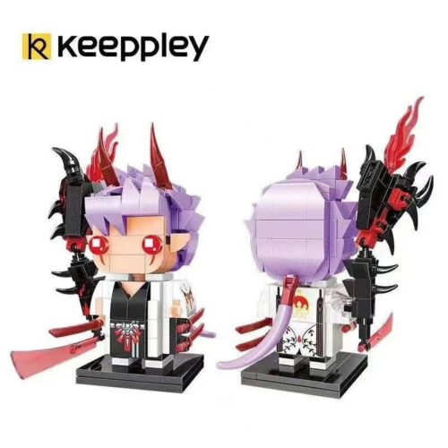 Mô hình Keeppley K20111 Quỷ Thiết Thức Tỉnh từ game Âm Dương Sư, nhìn từ phía trước và sau, phù hợp cho con trai 6 tuổi.