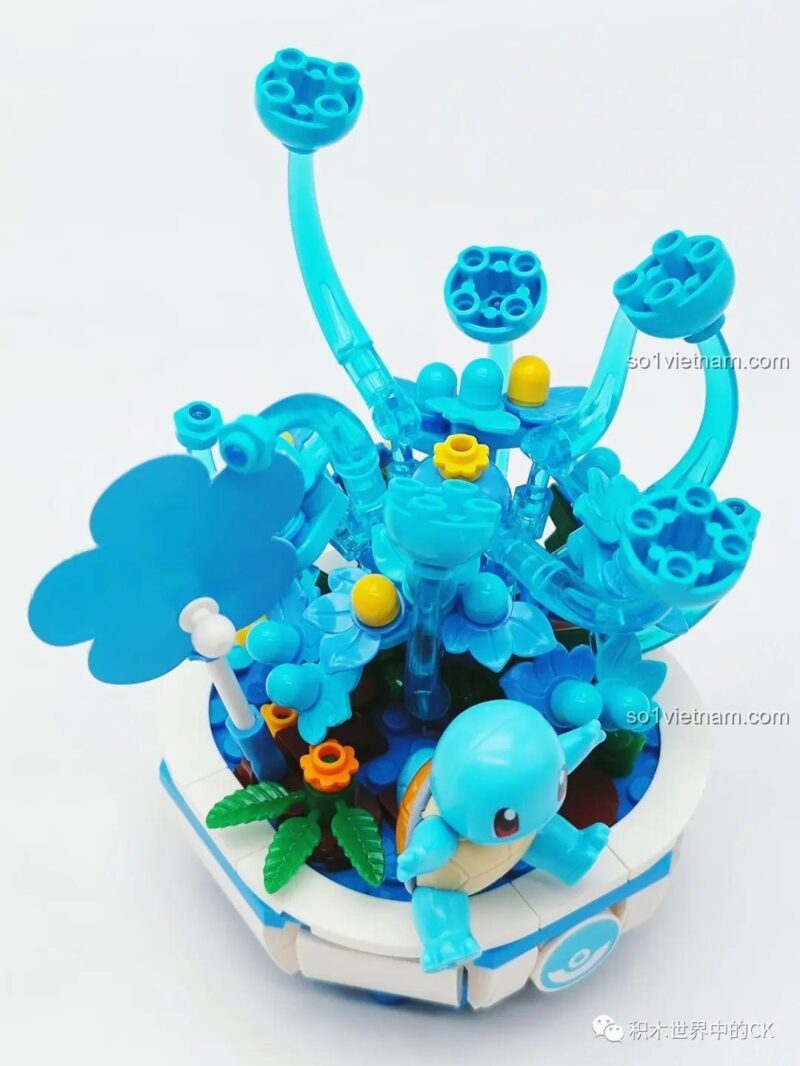 Toàn cảnh bộ lắp ghép Pokemon Bulbasaur Keeppley K20220